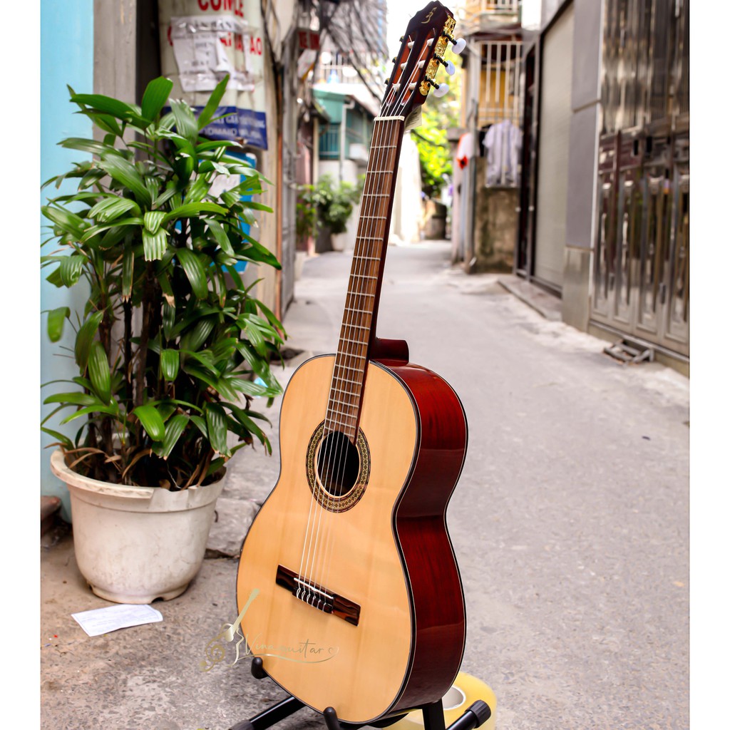 Đàn guitar classic Ba Đờn C170 - guitar ba đờn c170 chính hãng tặng full 12 phụ kiện vinaguitar phân phối