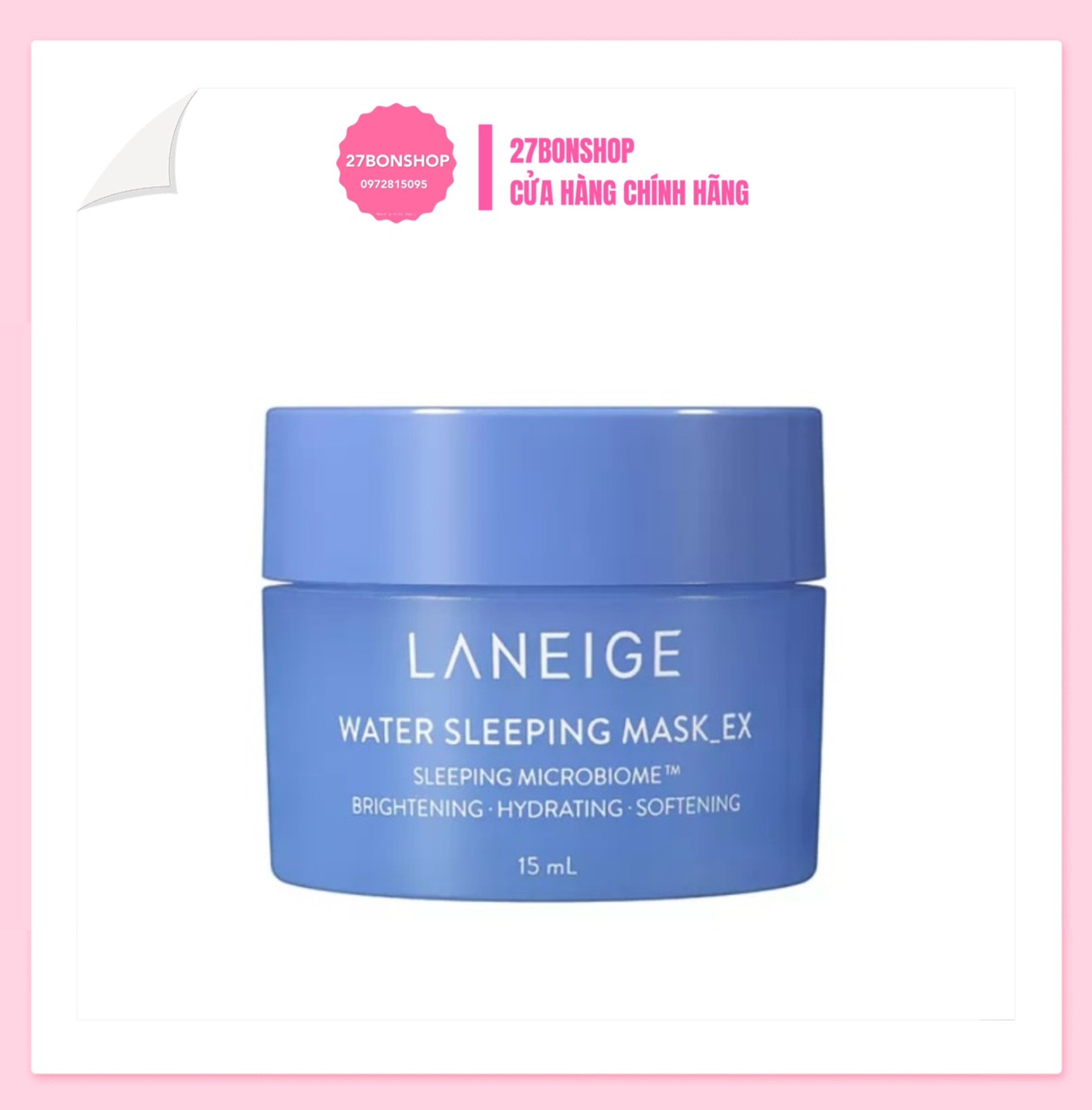 Mặt Nạ Ngủ Laneige Water Sleeping Mask 15ml