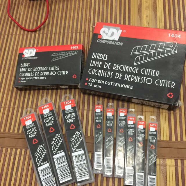 100 lưỡi dao rọc giấy to  rao cắt giấy