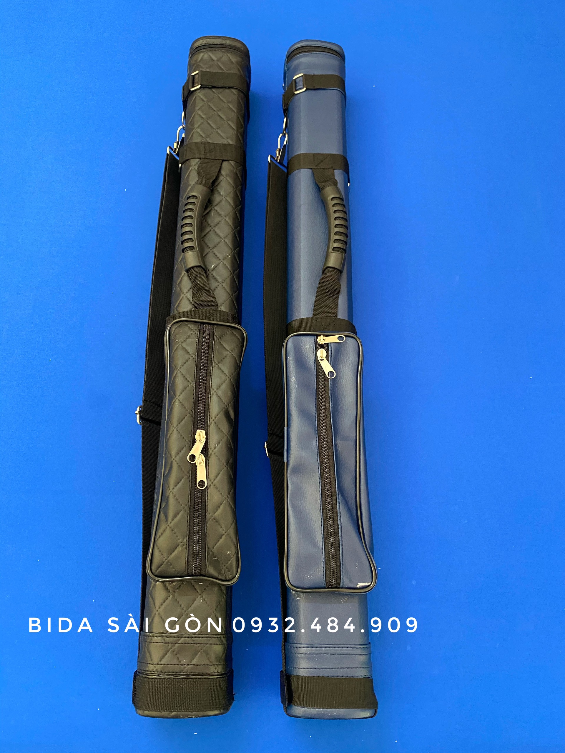 [Sale] Bao da đựng 2 cơ bida (2 ngọn x2 đuôi)