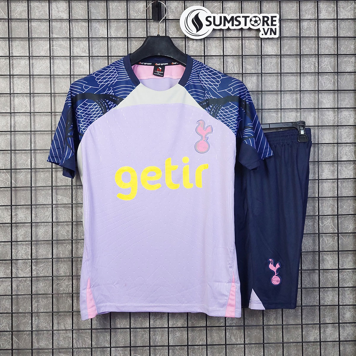 [HCM]Áo Đấu Bóng Đá CLB The Spurs Tím - Bộ Đồ Đá Banh 2023