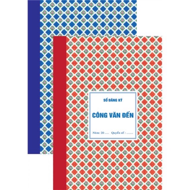 Sổ công văn đi - đến 160 trang