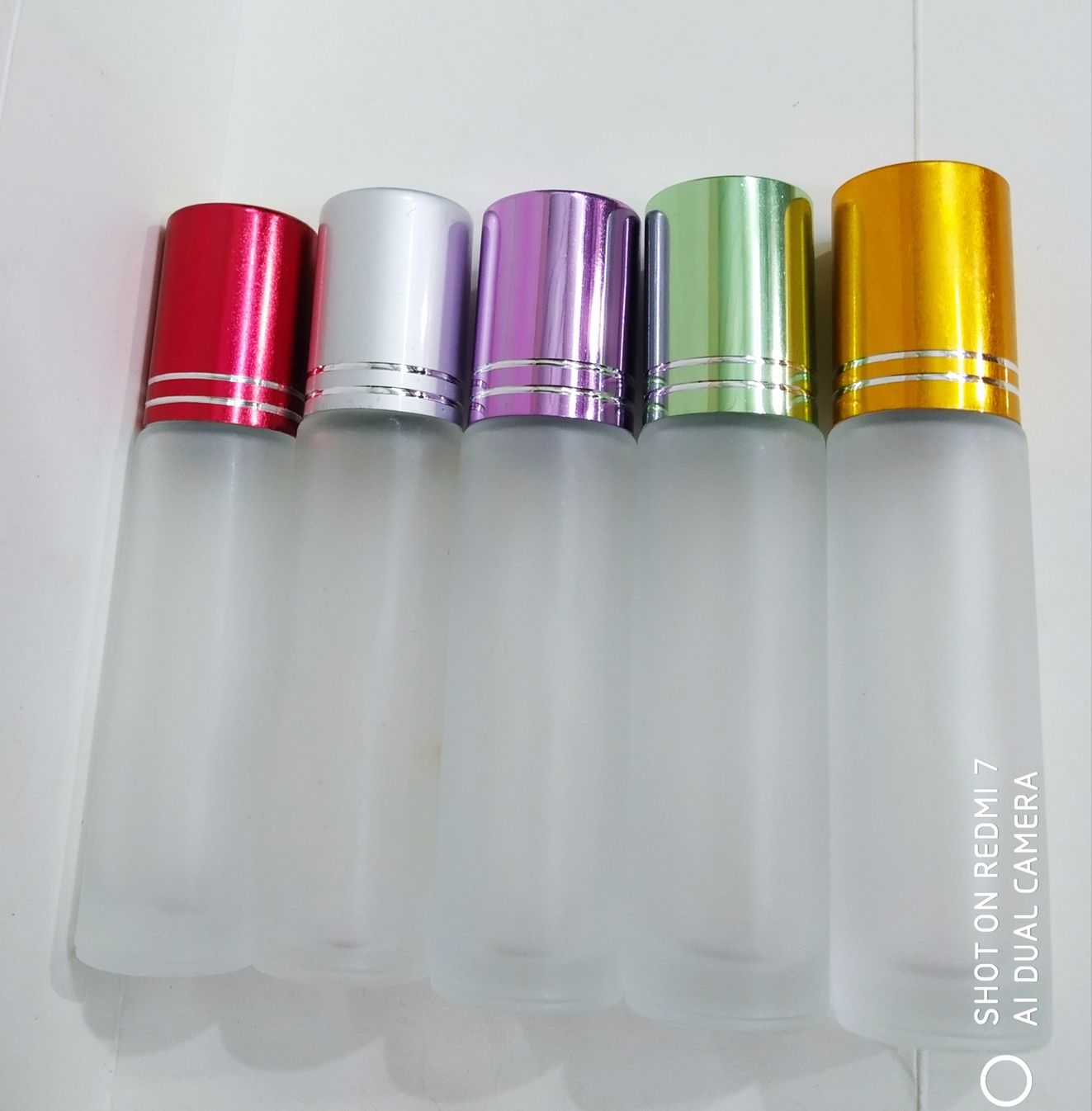 Set 5 chai có đầu bi lăn chiết nước hoa tinh dầu