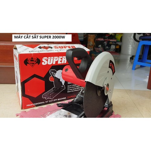 Máy cắt sắt bàn - super 2000 p0870 - thái lan- tặng kèm lưỡi 355 theo máy - máy cắt sắt