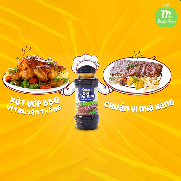 Sốt ướp cho món nướng BBQ vị truyền thống, Gia vị ướp đồ nướng Gungon