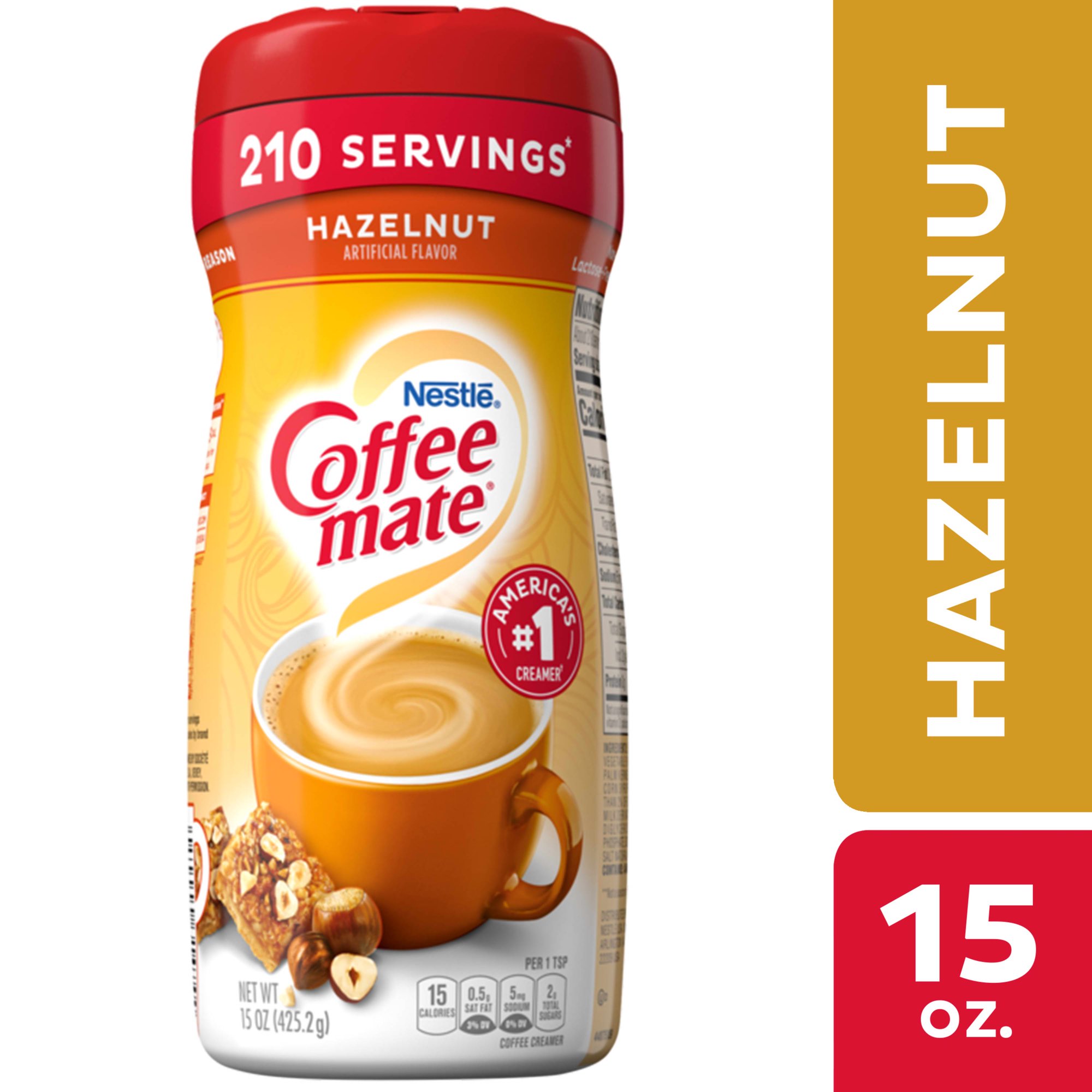 Bột Kem Cà Phê Vị Hạt Dẻ Nestle Coffee Mate Hazelnut 425.2g