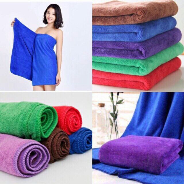 Khăn tắm spa, khách sạn cao cấp 140×70 cm nhiều màu (400g/c)