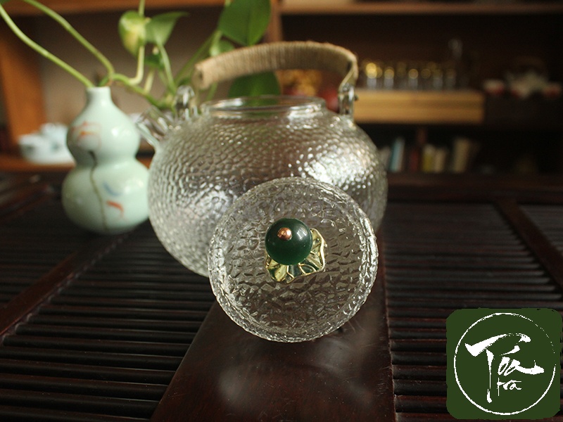 Tỏa Trà - Ấm thủy tinh hoa vân nhám kiểu Nhật cao cấp - Ấm thủy tinh vân nhám Tỏa Trà - Ấm thủy tinh hoa vân nhám kiểu Nhật cao cấp - Ấm thủy tinh vân nhám