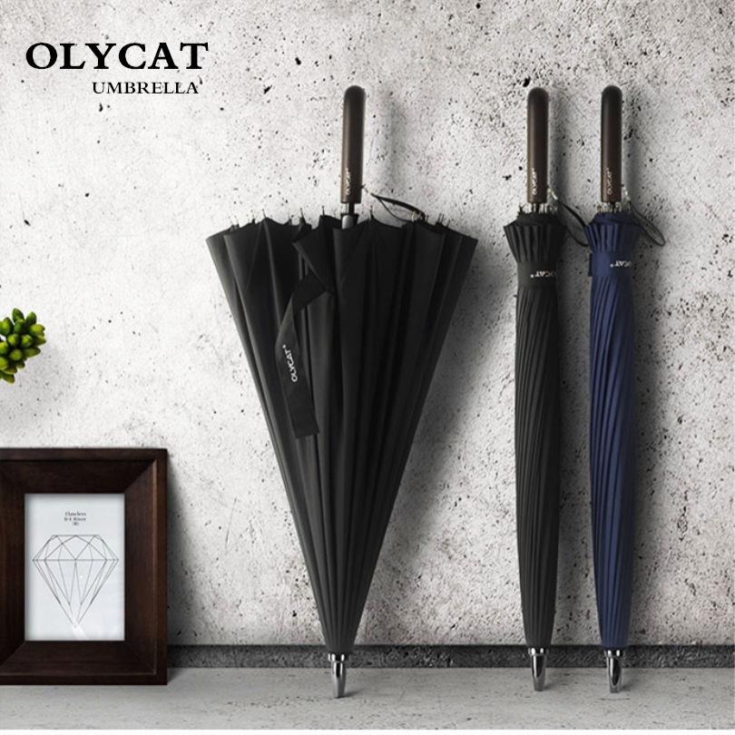 Ô dù cao cấp OLYCAT cán dài bán tự động chống tia UV - Mẫu 100cm
