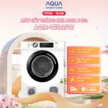 Máy giặt cửa trước Aqua Inverter 8.5KG AQD-A852J.BK - Miễn phí giao hàng toàn quốc - Hỗ trợ lắp đặt