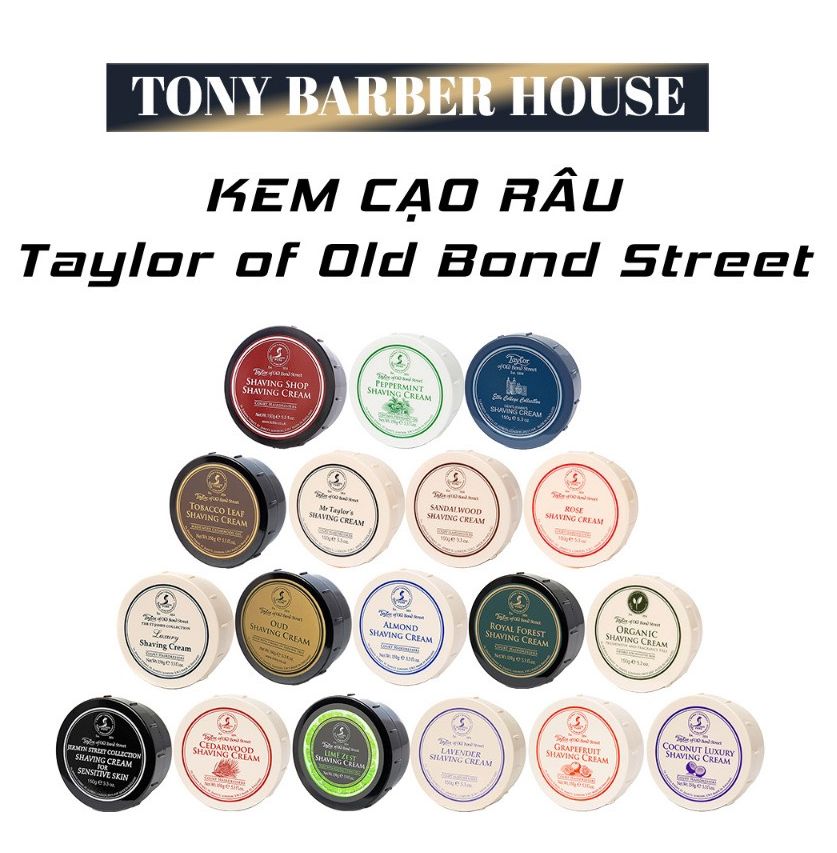 Xà phòng cạo râu Taylor of Old Bond Street Shaving Cream Bowl 156ml