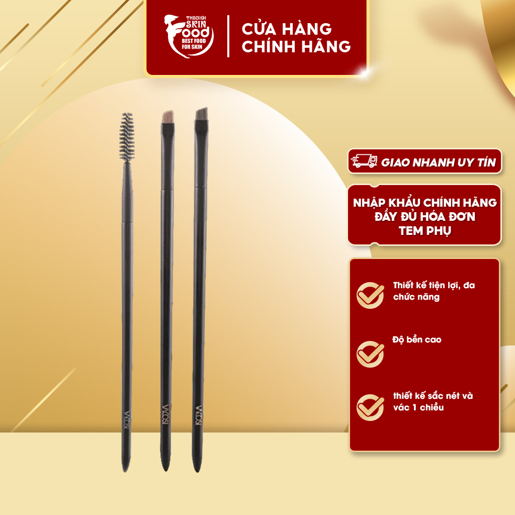 Cọ mi cuốn xoắn vacosi brow lash brush - br03