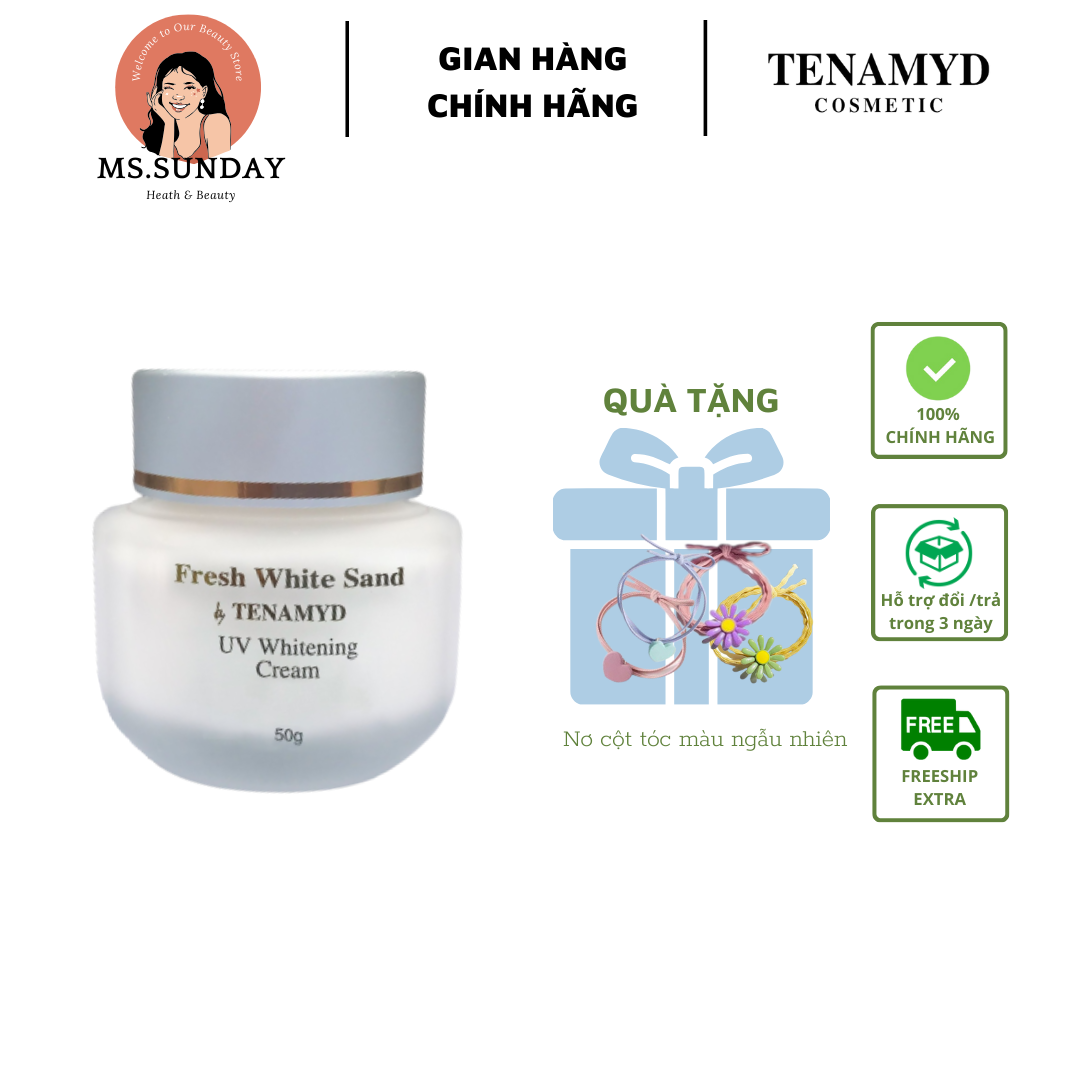 Kem dưỡng trắng da tenamyd - uv whitening cream - 50g / 50ml