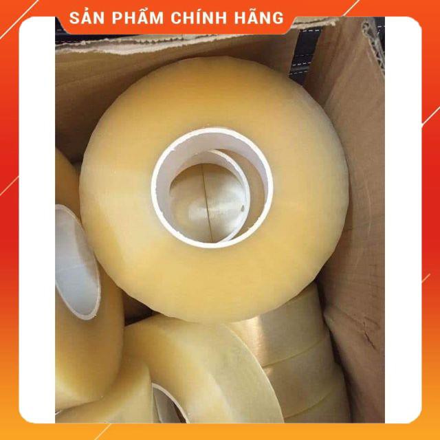 Combo 6 cuộn băng dính 1kg/cuộn lõi siêu mỏng 2.4mm, siêu dính, siêu dai