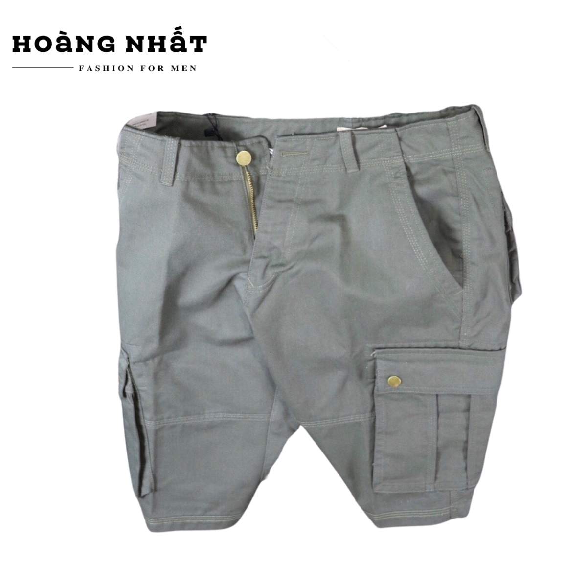 Quần đùi kaki nam túi hộp nhiều màu chất liệu kaki chuẩn VNXK form đẹp- Q010