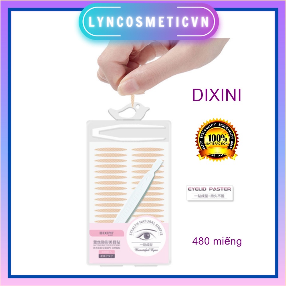 Kích mí lưới dán tàng hình dixini 480 miếng