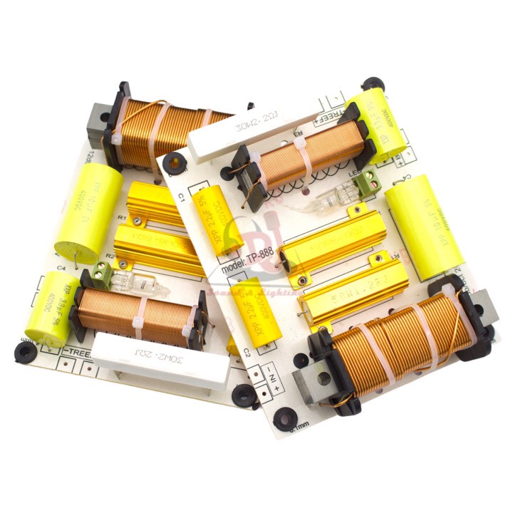 Mạch phân tần loa full đơn  PT-888 Array 02 cái,  dòng loa 1 bass 1 treble từ neo, loa đơn  mach phan tan loa thung sân khấu
