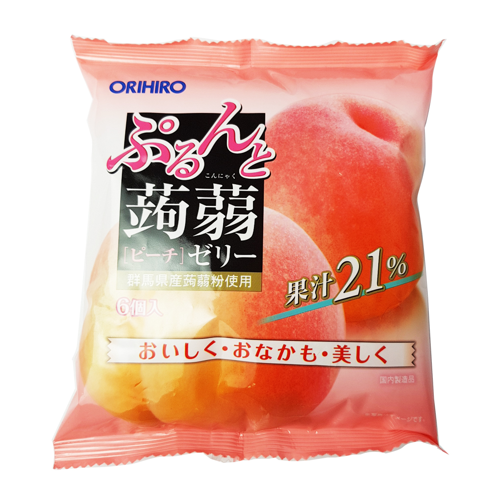 Thạch Hoa Quả Orihio Nhật Bản Vị Đào, Thạch Trái Cây, Thạch Trái Cây Nhật Bản [T1/2023]