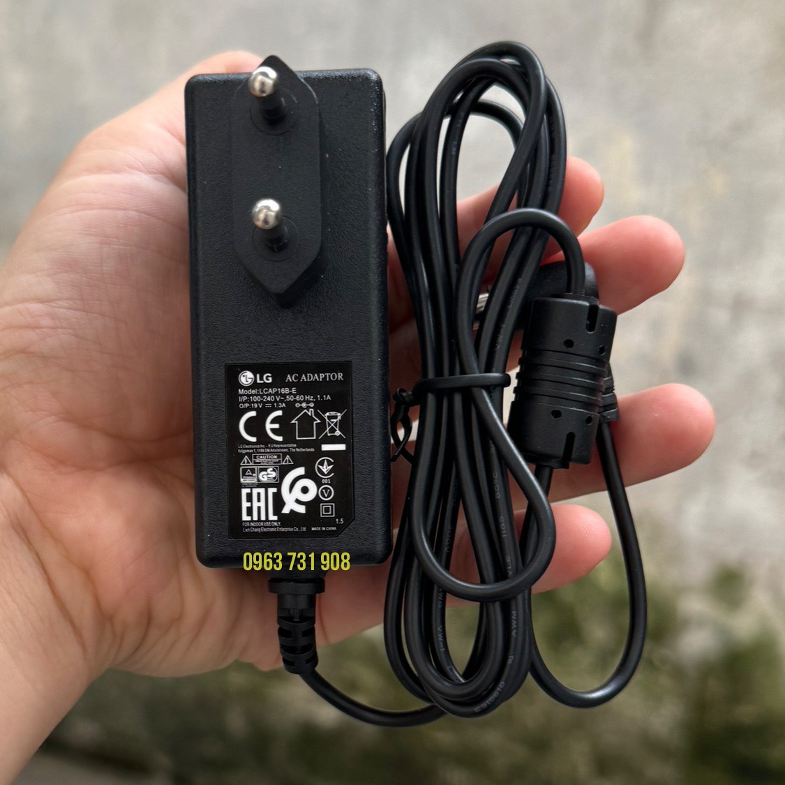 Bộ nguồn màn hình LG 19V-1.3A theo màn LG