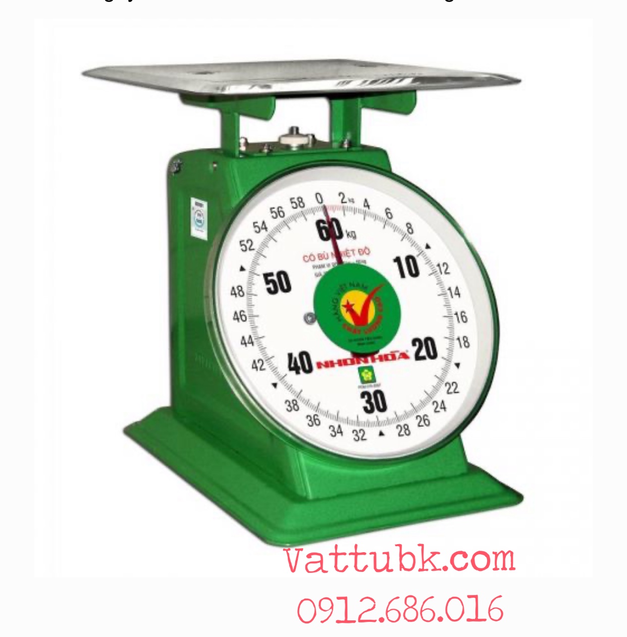 Cân đồng hồ Nhơn Hòa 60Kg