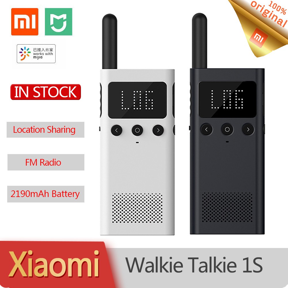 Bộ đàm Xiaomi Walkie Talkie 1S MJDJJ03FY sản phẩm tốt chất lượng cao cam kết như hình độ bền cao xin vui lòng inbox shop để được tư vấn thêm về thông tin