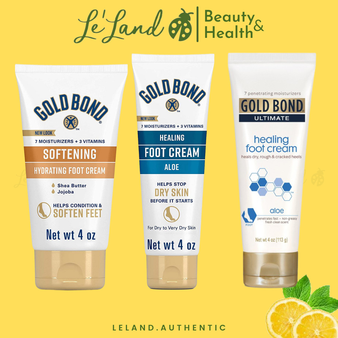 Bill US - Kem dưỡng gót chân Gold Bond Ultimate Healing Foot Cream 113g