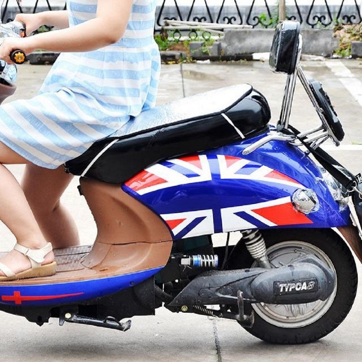 Miếng che yên - tấm che yên - tấm bạc phản quang che nắng mưa yên xe máy
