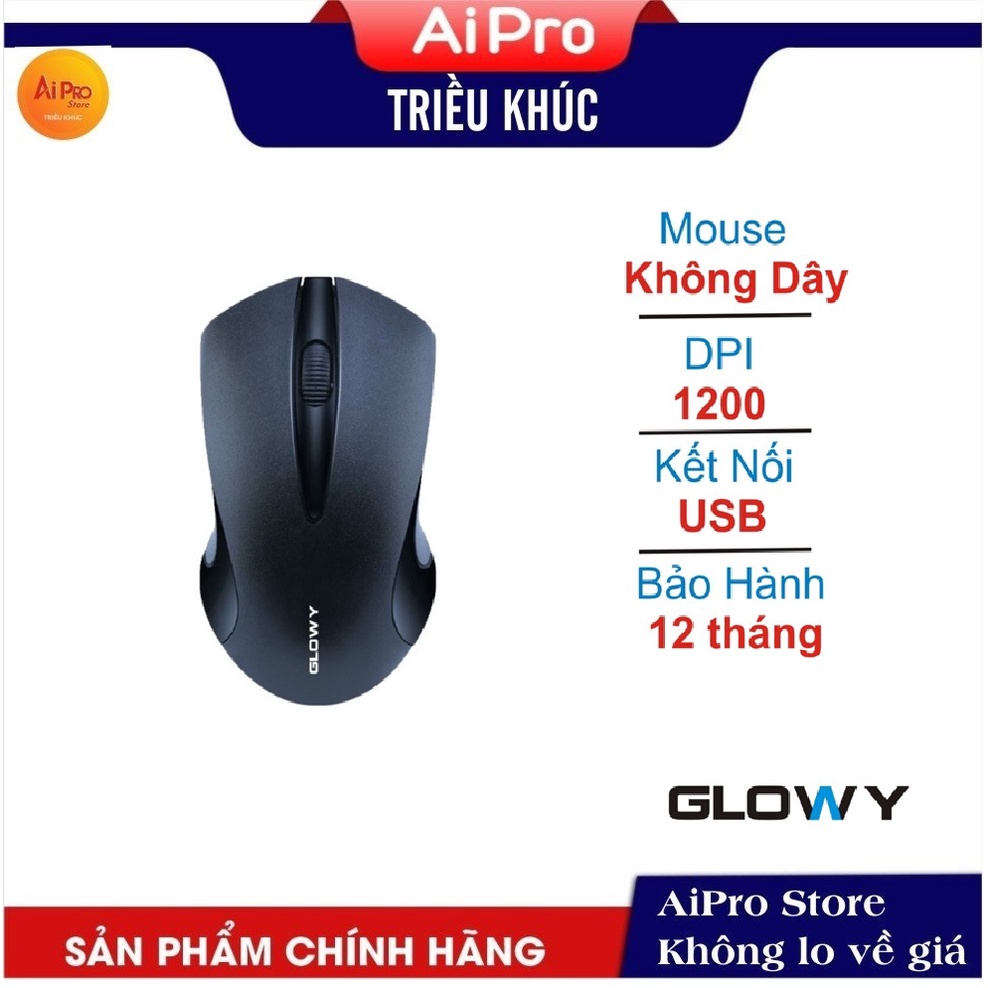 Chuột Gloway không dây Q2 - Bảo hành 12 tháng