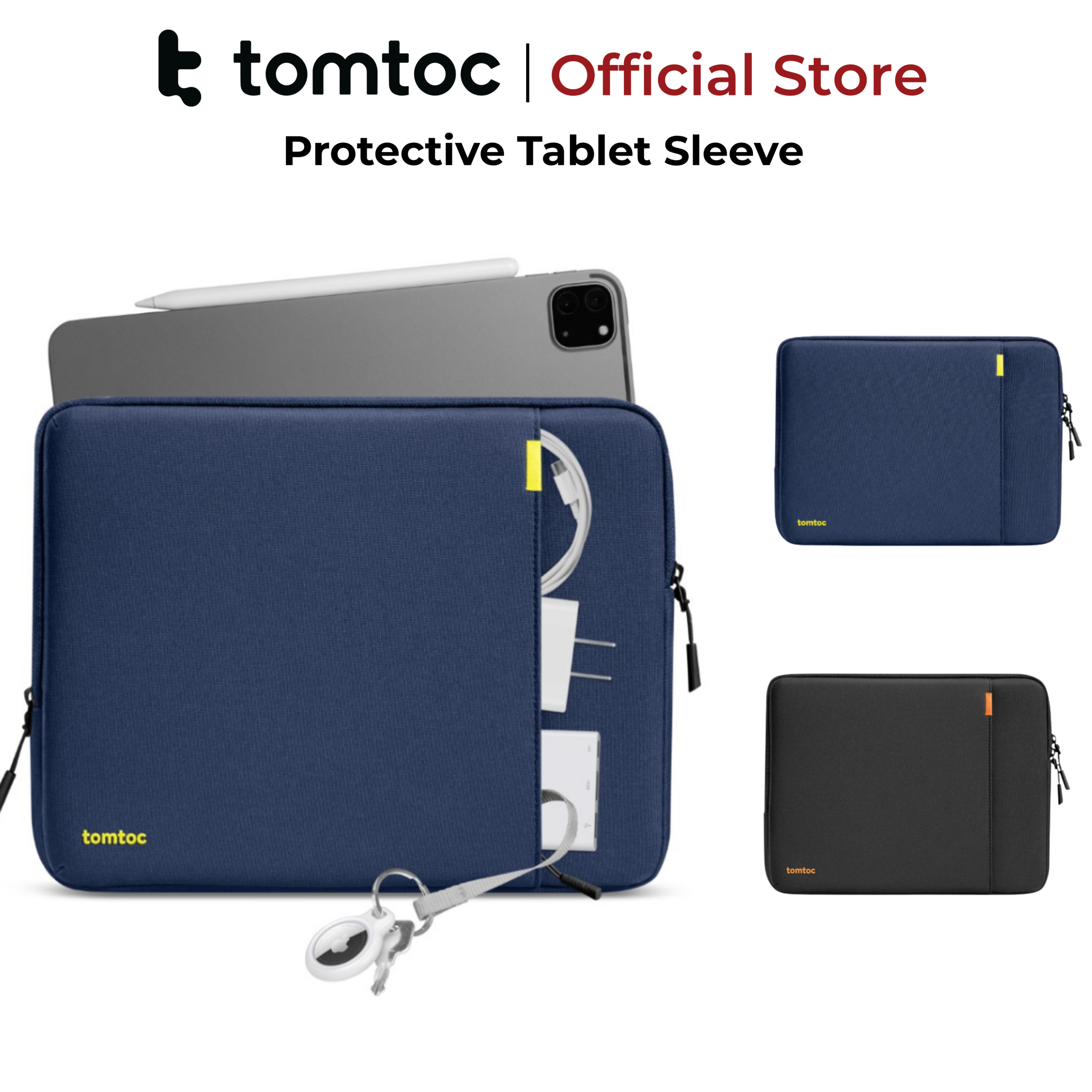 Túi chống sốc Tomtoc (USA) 360 Protective Tablet Sleeve cho iPad Pro Pro 12.9 M2/M1 – A13B3