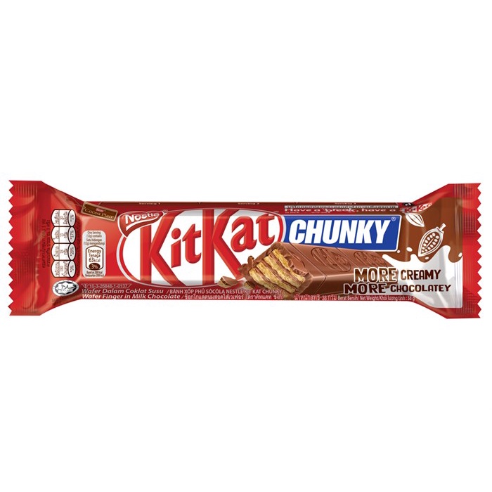 Sôcôla Nestlé KitKat Chunky Thái Lan (1 thanh x 38g)