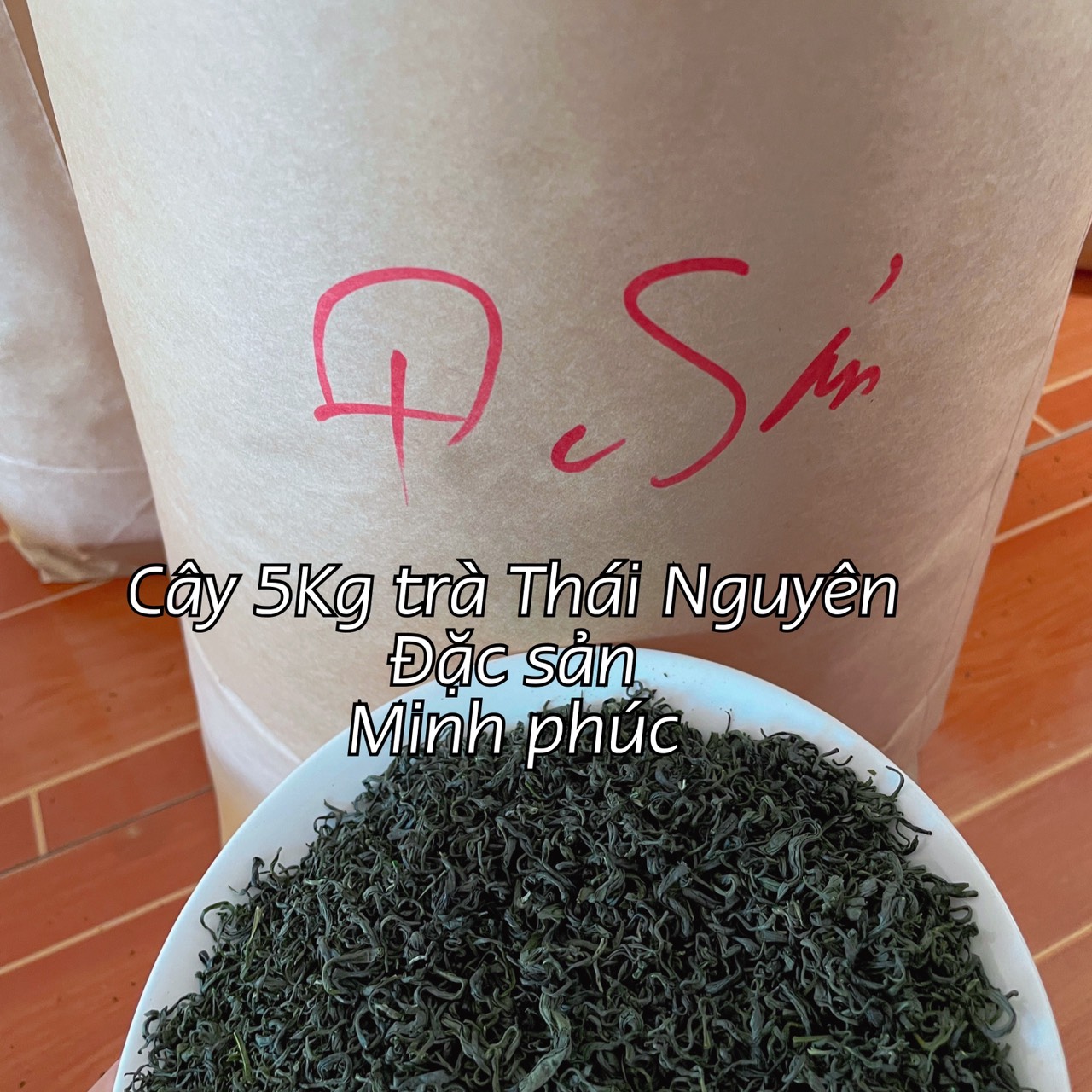 5kg trà thái nguyên đặc sản-cây 5kg
