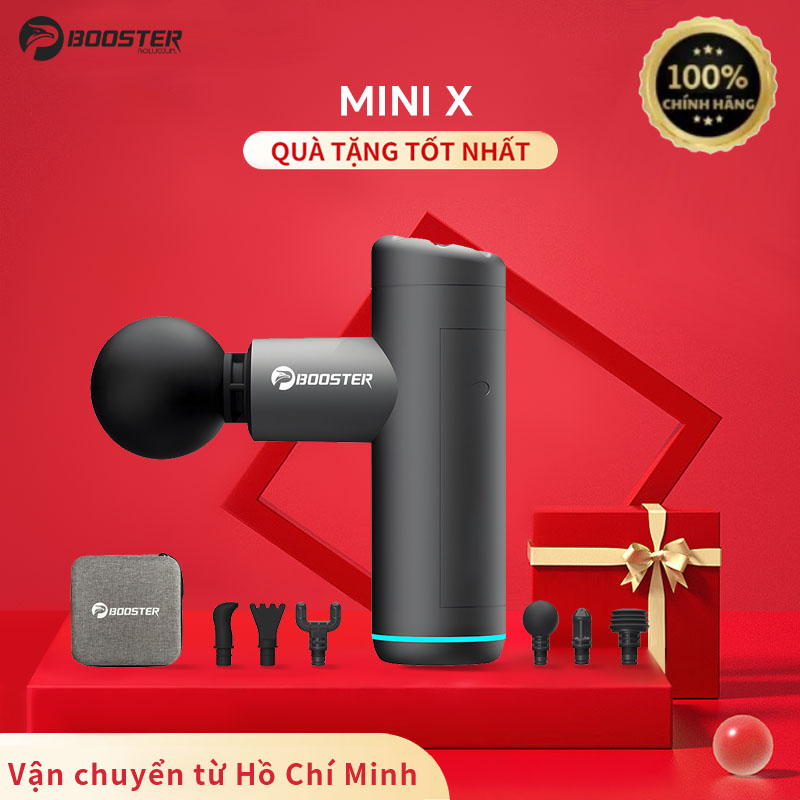 Booster Mini X Massage Máy Massage cơ bắp Tác động trở lại và cổ Massager Máy rung điện xách tay Mini Body Massager