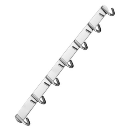 [HCM]Móc treo quần áo đồ dùng gia đình văn phòng inox 7 chấu cao cấp Gia Phú