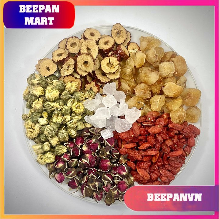 Trà Dưỡng Nhan 5 Vị Gói 10gr ~ 15gr - BeePan - Thanh Nhiệt, Đẹp Da, Giảm Căng Thẳng Mệt Mỏi