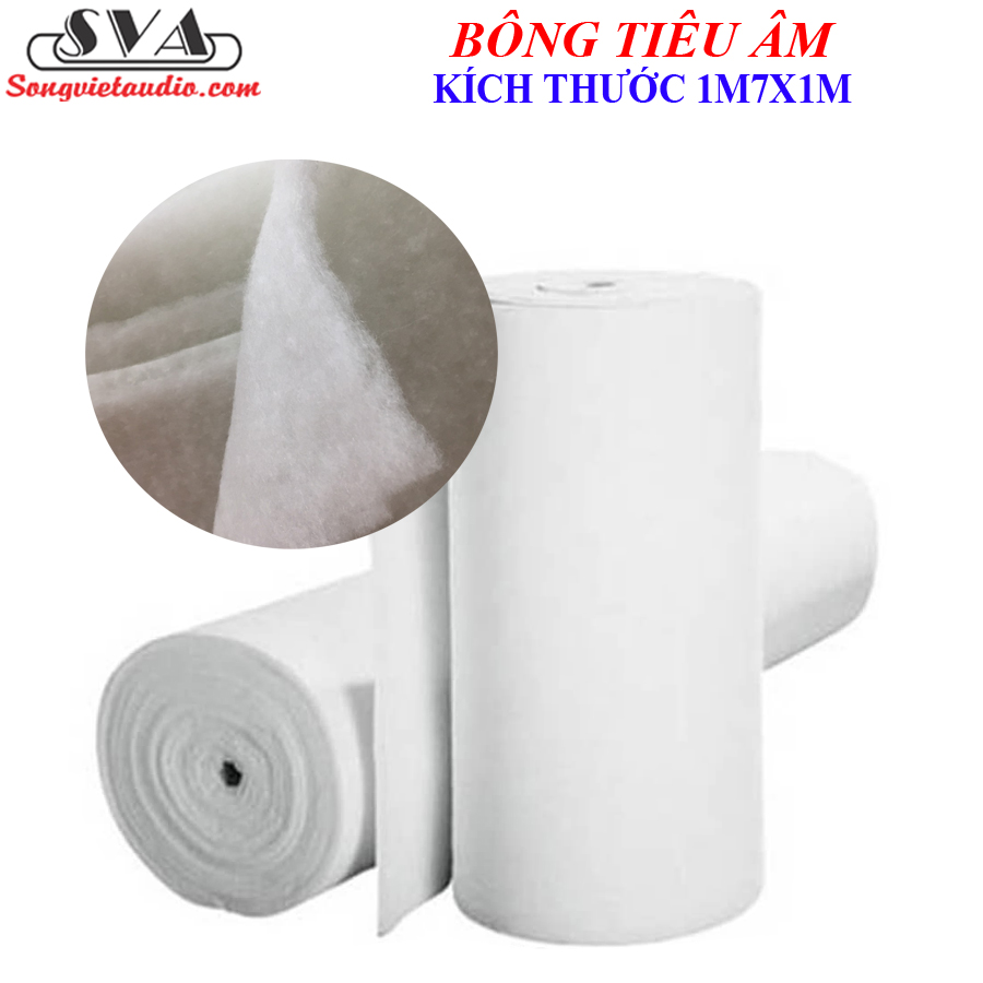 Bông tiêu âm cho thùng loa khổ 1m x 1m7