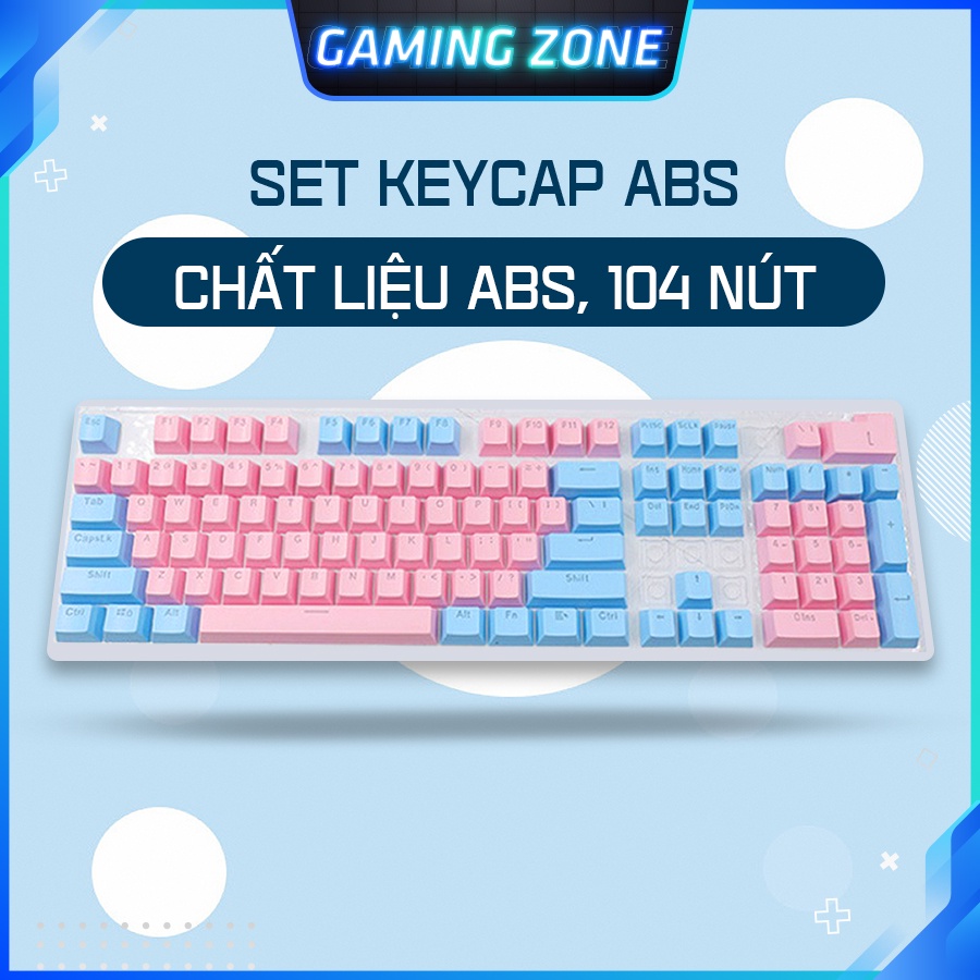 Keycap bàn phím cơ nhựa ABS xuyên LED nhiều màu siêu đẹp