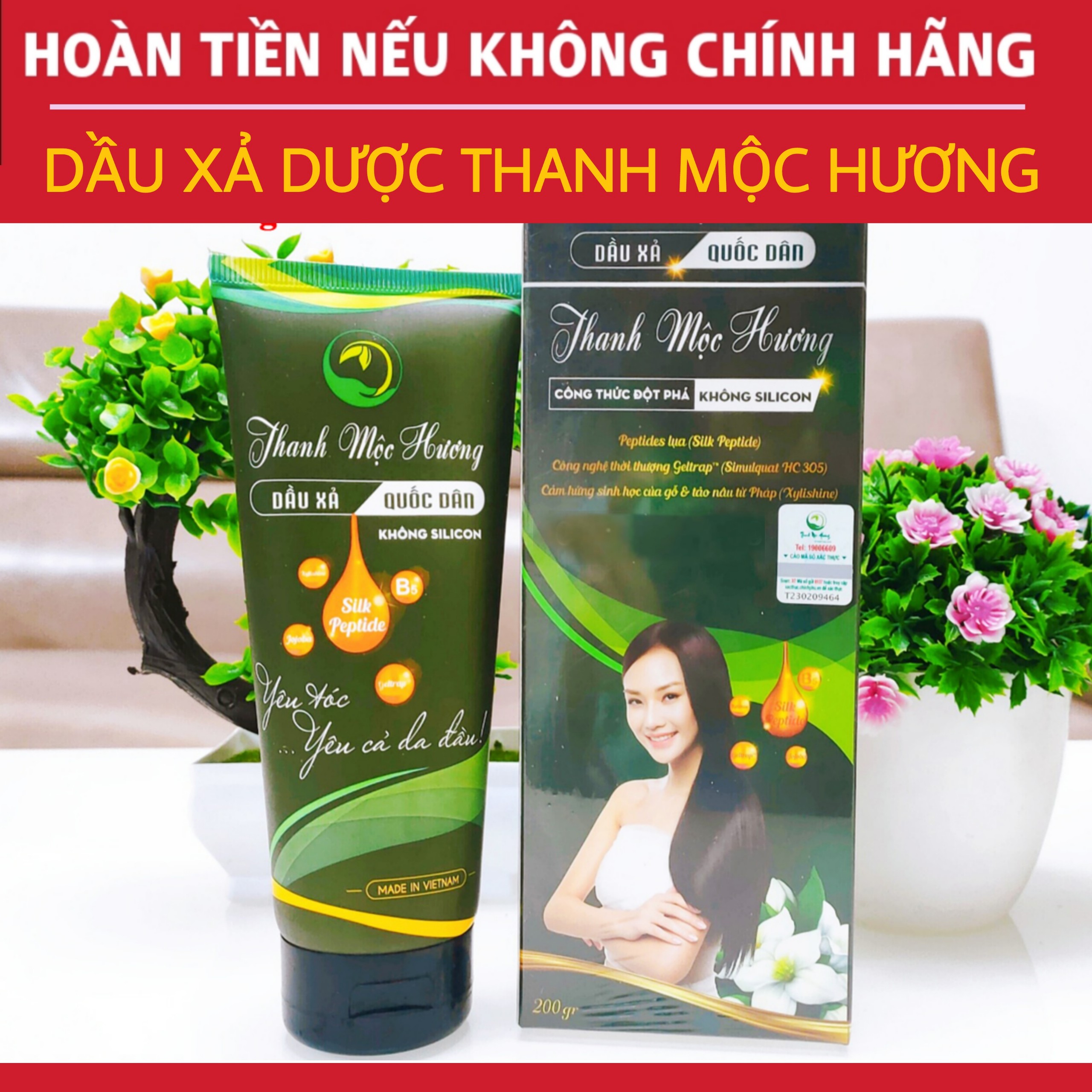 Dầu xả dược liệu Thanh Mộc Hương