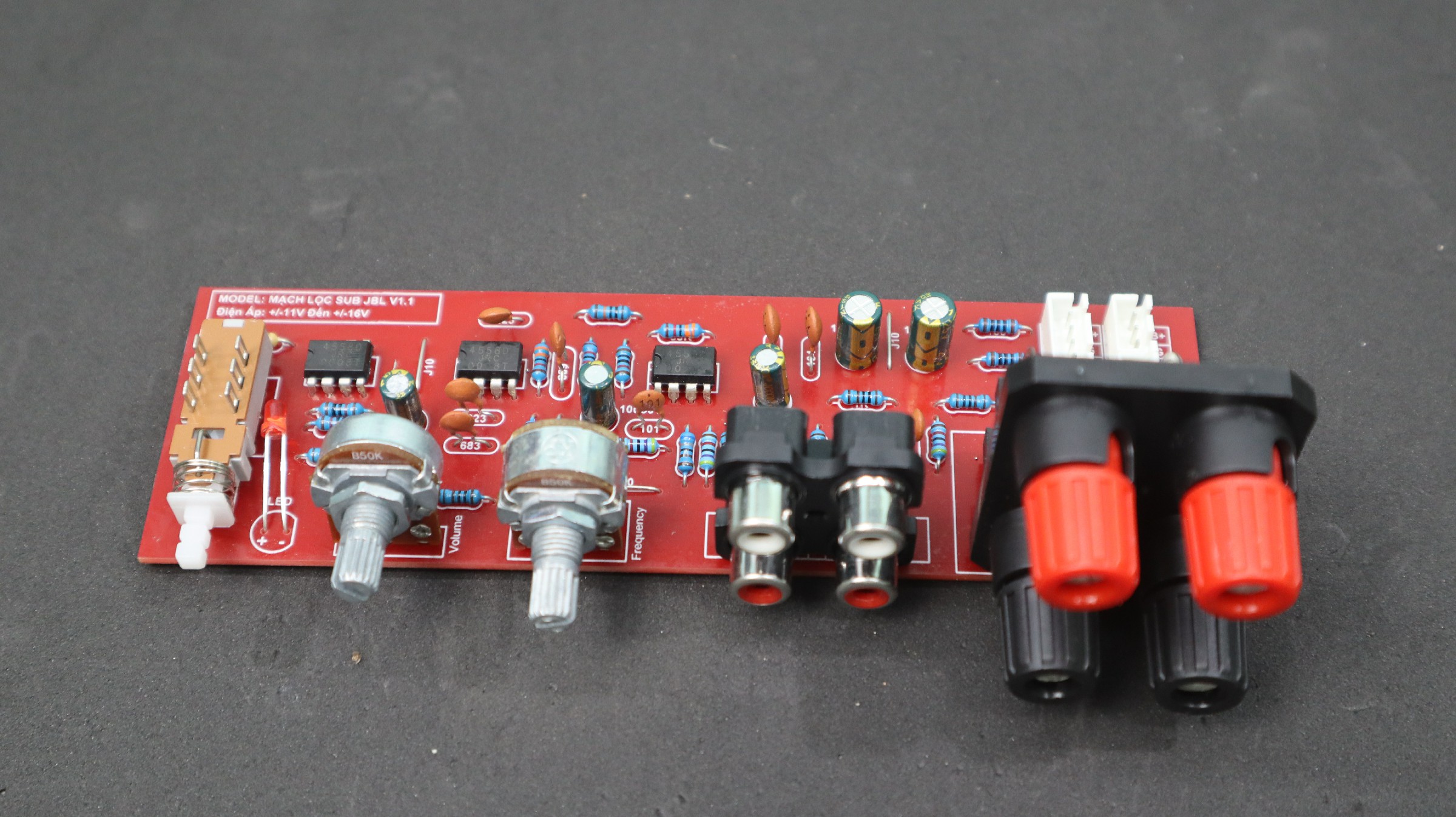 Mạch lọc sub cho loa siêu trầm jbl 3ic thông dụng - 1 cái