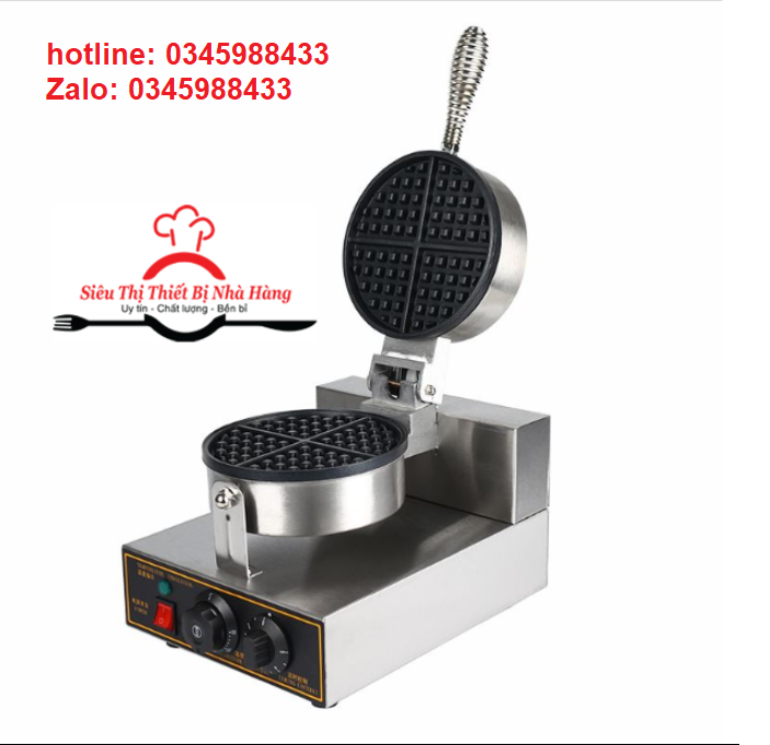 Máy làm bánh waffle đơn cao cấp