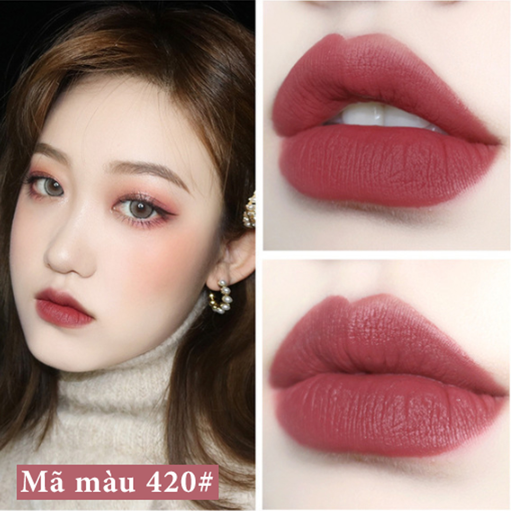 Son môi nội địa trung dưỡng môi, son lì không trôi, son môi không chì, son môi giá rẻ cao cấp mẫu mới 2021- Kinakino phukienlamde