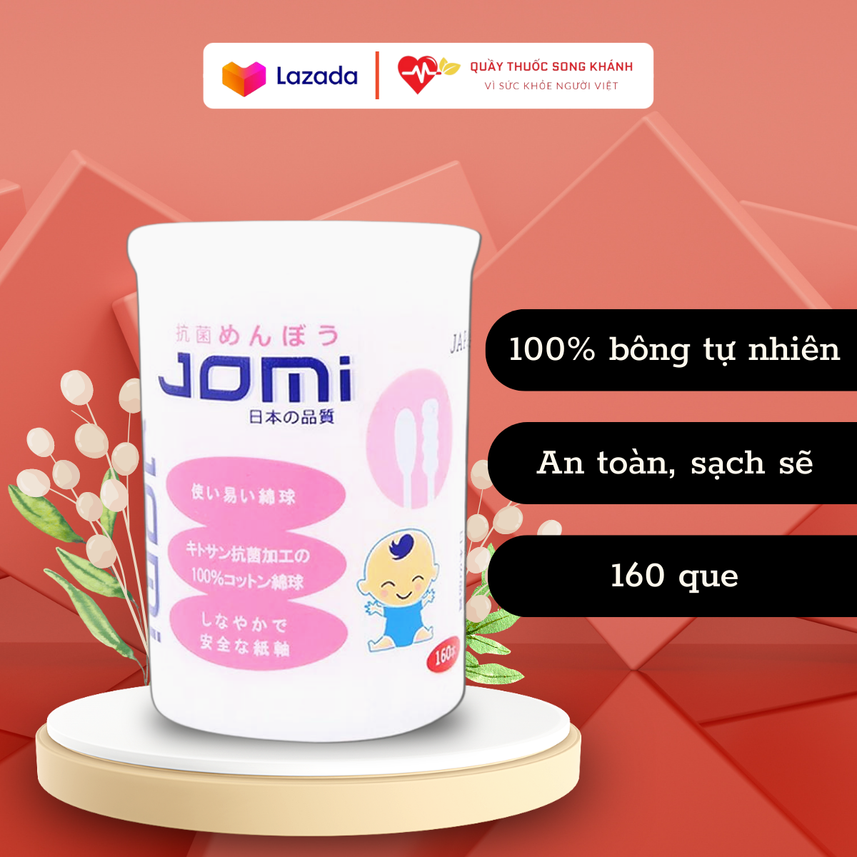 Tăm bông jomi