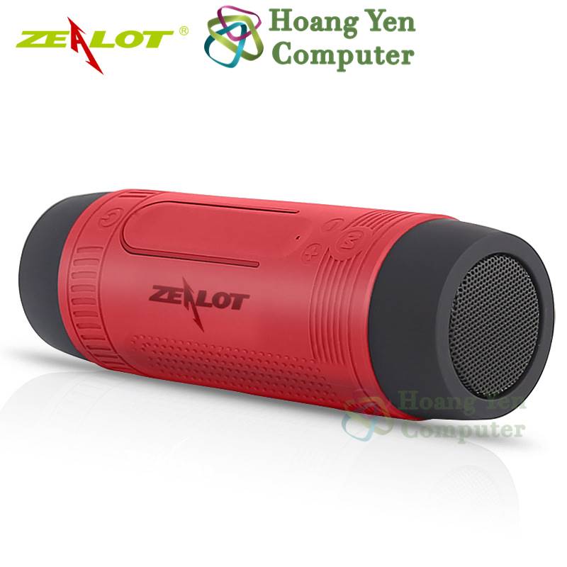Loa bluetooth zealot s1 kiêm đèn pin siêu sáng và sạc dự phòng 4000mah - bh 6 tháng - hoàng yến computer