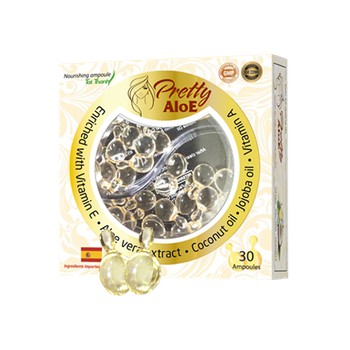 Serum dưỡng ra pretty aloe lô - dưỡng ẩm, chống nhăn, trắng da, nám