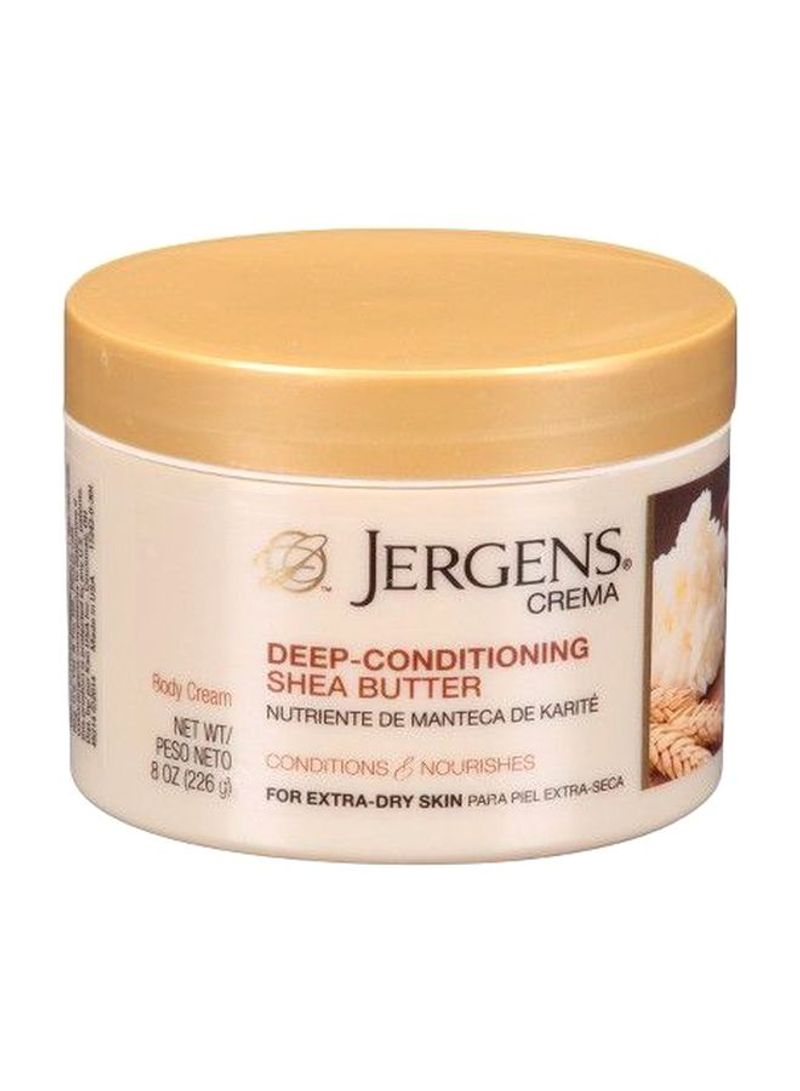Bơ dưỡng ẩm da Jergens Crema Deep-Conditioning Shea Butter Body Cream with Oatmeal 236ml (Mỹ)
