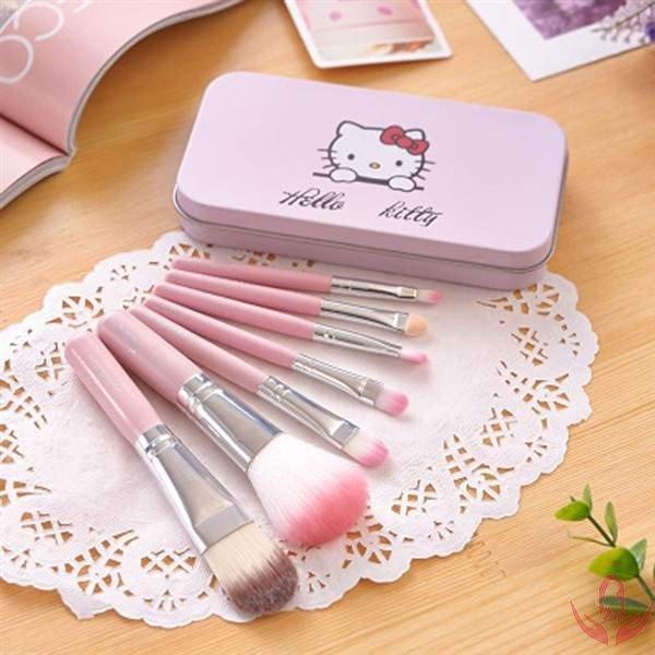 Bộ cọ trang điểm kitty xinh xắn