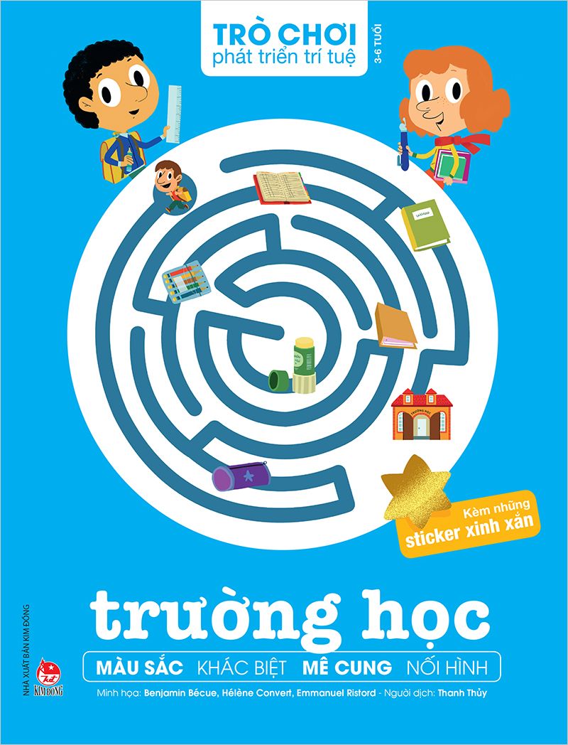 Kim Đồng - Trò chơi phát triển trí tuệ - Trường học