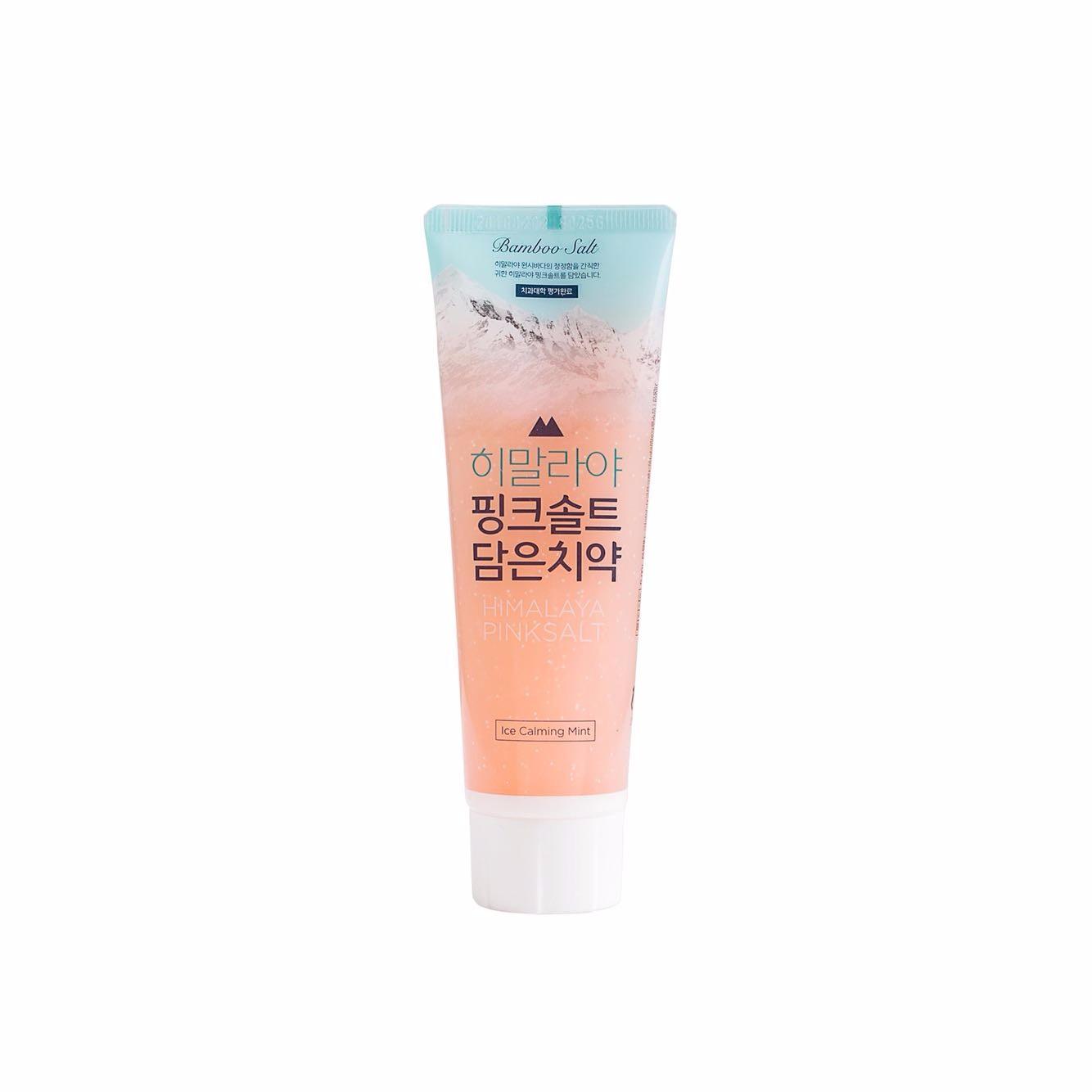 Kem Đánh Răng LG Bamboo Salt Himalaya Pinksalt Toothpaste 100g - Ice Calming Mint