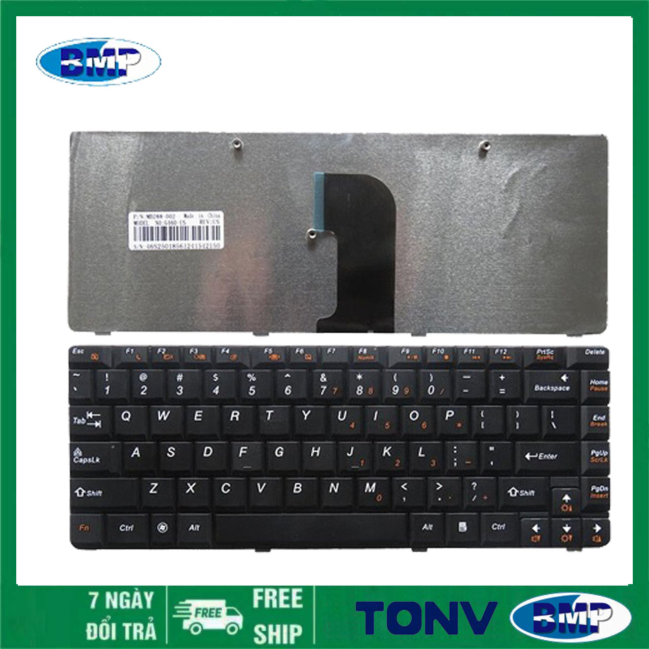 [HCM]Bàn Phím ( Keyboard ) Laptop LENOVO G460 G465