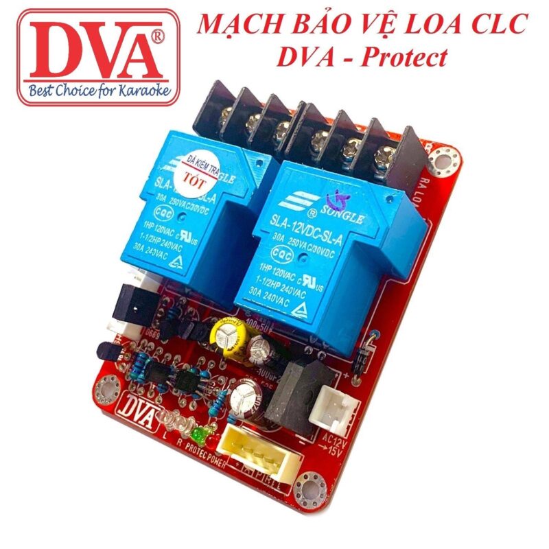 Mạch bảo vệ loa chất lượng cao DVA – Protect – Mạch bảo vệ loa Sử dụng cho các mạch công suất chưa có sẵn phần bảo vệ loa – Thay thế, cấy vào ampli bị hỏng phần bảo vệ – Mạch bảo vệ loa có chức năng mở chậm , ngắt khi rò DC. – Có thể gắn thêm điện trở