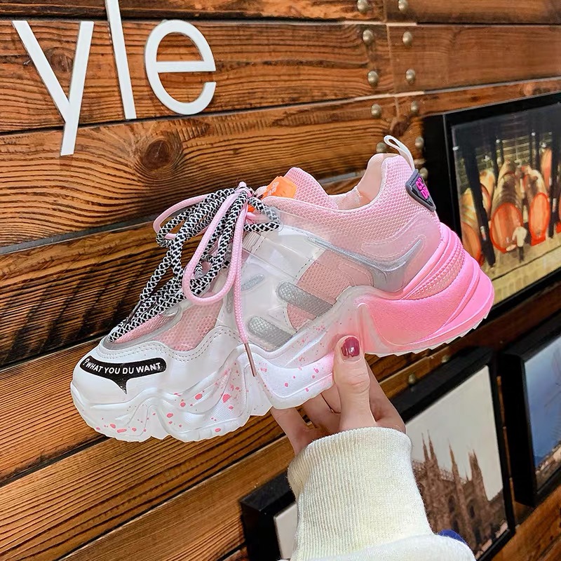 Giầy nữ thể thao sneaker cldb phẩy sơn thời trang trẻ